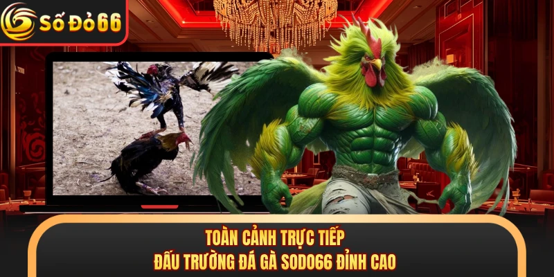 Toàn cảnh trực tiếp đấu trường đá gà SODO66 đỉnh cao
